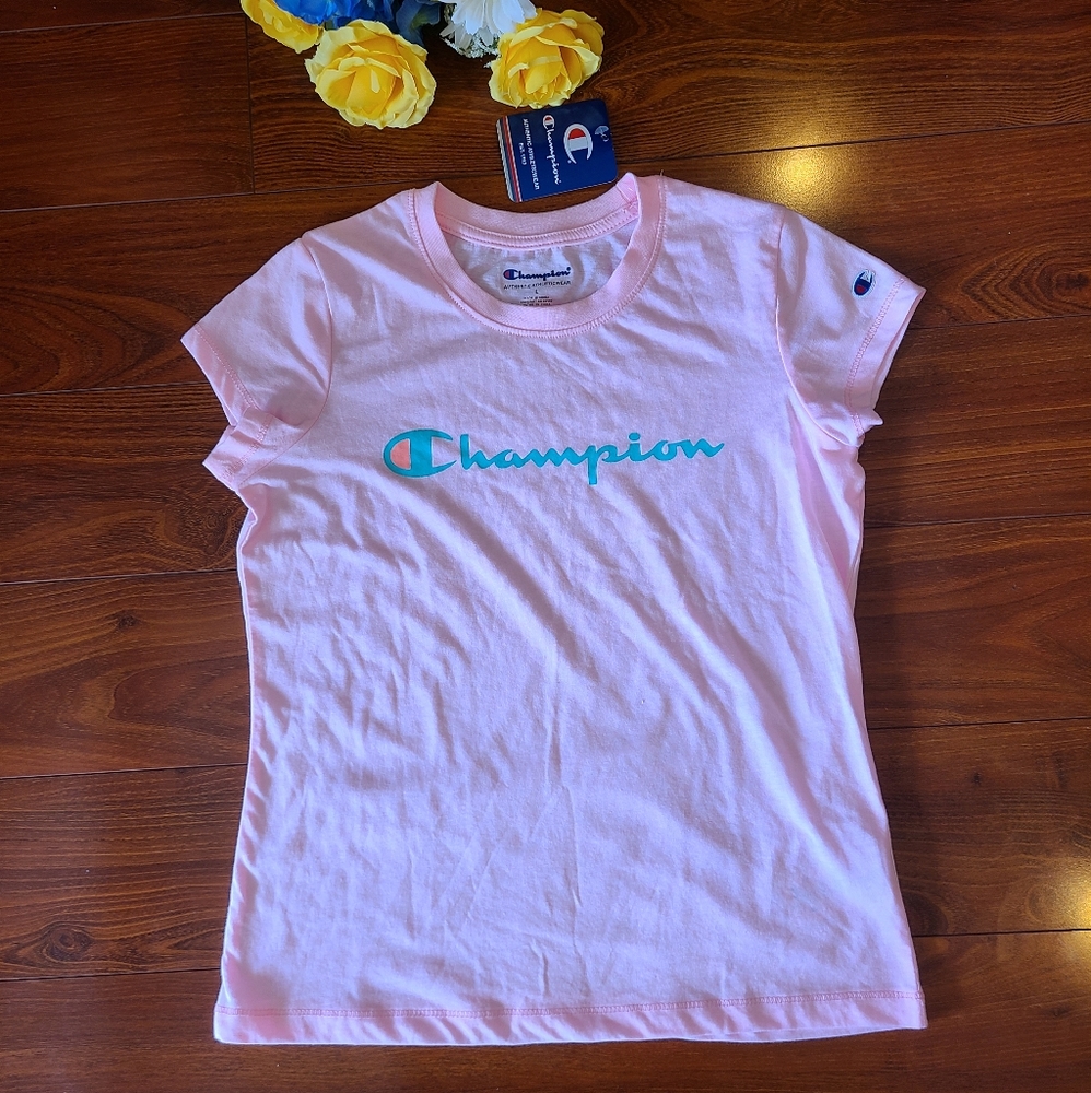Champion Pink Tshirt Size Large